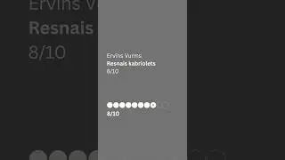 Ervīns Vurms, Resnais kabriolets