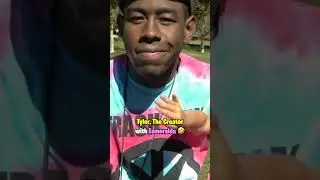 Tyler, The Creator With Esmeralda 🤣