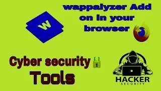 Wappalyzer //how add on in Firefox/cyber security🔒#bugbounty #fitness