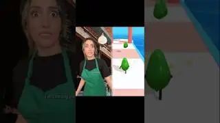 Another day at the coffee shop 😅 #shorts #barista #sketchcomedy #funny #roblox #customer#funnygames