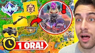 Atterro per 1 ORA a NITRODROMO da BOSS SCARR in RANKED! Stagione 3 Capitolo 5 Fortnite ITA!
