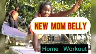 NEW MOM BELLY WORKOUT//After Pregnancy tummy workout//HOME WORKOUTS #bellyworkout #exercisesolution