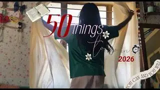 50 things for a BETTER 2026🤍