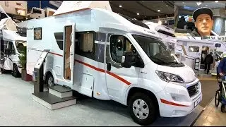 Sunlight T 67 RV Camper Van T67 compact Camping car Fiat Ducato walkaround and interior V0815