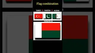 Turkey🇹🇷+🇵🇰+🇩🇿Algeria and Pakistan flag combination. sub artist.