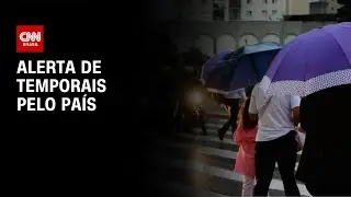 Previs&atilde;o do tempo: alerta de temporais pelo pa&iacute;s | CNN NOVO DIA