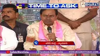 TIME TO ASK | Big Debate On Telangana Assembly Dissolution | KCR Challenges Opposition Parties