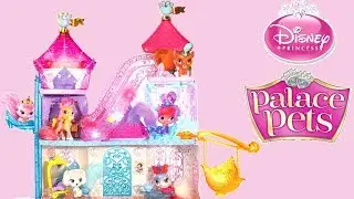 Disney Whisker Haven Palace Pets Castle Playset has the Cutest Animals!