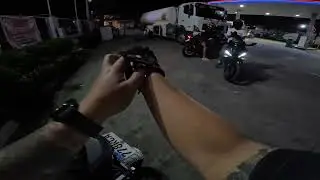 Night Ride with The Squad #cb650r #fypシ #gopro 