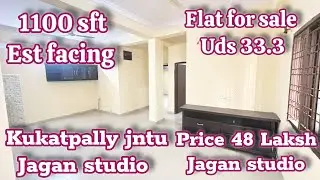 1100 sft east facing 2bhk flat for sale price 48Laksh uds33.3 Kukatpally jntu pragathi nagar#jphomes