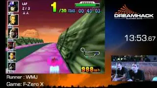 #DHS15 F-Zero X in 39:54 by WMJ