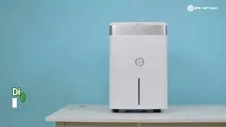 [Cận cảnh] M&aacute;y h&uacute;t ẩm d&acirc;n dụng Fujihome DH40NW | BPS Việt Nam