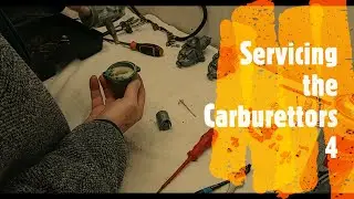 Triumph Trident T160 Rebuild. Part 18: Amal Carb Service 4