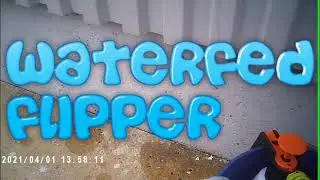 wf flipper central with splash window cleaning 4-2021