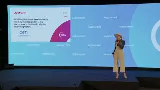 OptiMatch 2023 WebSummit Startup Showcase pitch