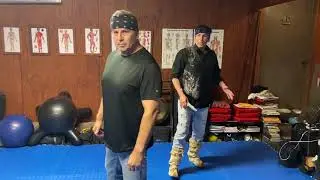 Apache Knife Fighting & Battle Tactics - Snake Blocker & Kai Li: Back/Side/Front/Side/Back Attacks