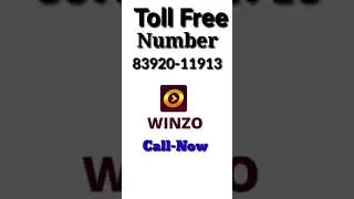winzo customer care number
