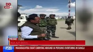 NSA Reviews Security Situation in Kashmir