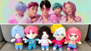 New KPop Demon Hunters Plush Unboxing 2025 - Jinu & Saja Boys