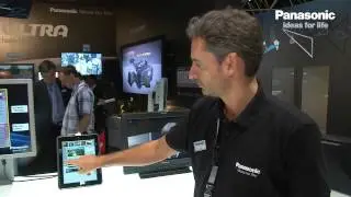 IBC2012: Wireless Editing With Panasonic's AG-HPX600 and iPad
