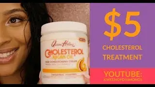 $5 Cholesterol Treatment I Curly Girl Routine