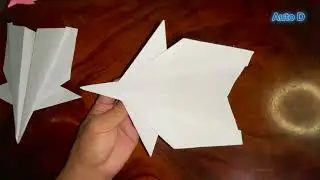 Tutorial paper airplane that flies far away Part AD017
