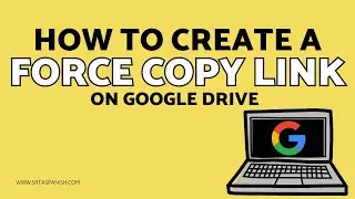 How to Create a Force Copy Link on Google Drive