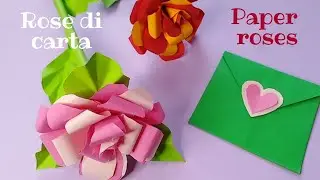 DIY PAPER ROSE | tutorial