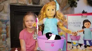 Unboxing American Girl Pet Boutique