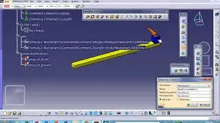 Mechanism Design, Relative Motion Kinematics, Catia v5, Nader G Zamani