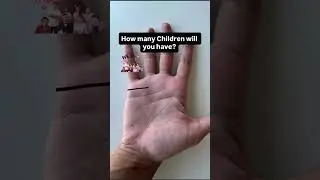 How many children will you have see prediction #palmistry #reels #family #children