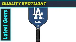 Dodgers Dominate! Franklin MLB Pickleball Paddle: Amazing Power & Control