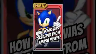 Sonic Was Almost In Smash Bros Melee!
