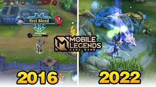 EVOLUÇÃO DO MOBILE LEGENDS 2016 - 2022 // MOBILE LEGENDS BANG Bang