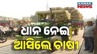 Paddy Procurement Begins | Tractor Loaded Paddy Reach Market, Farmers Sell Rice At ₹3100/Quintal
