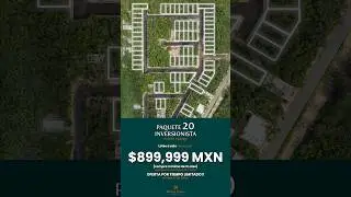 Lotes disponibles en Riviera Tulum