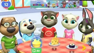 Talking Tom Gold Run. Tom vs Angela vs Hank vs Ginger Gameplay Episodes