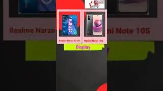 Redmi Note 10S Vs Realme Narzo 30 5G / The best Camera smartphone under 16K , #Shorts