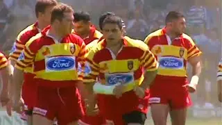 USA Perpignan Castres Olympique Rugby 1998 Résumé (Quart de Finale Retour)
