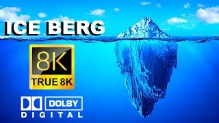 Witness the Mesmerizing World of Ice Burgs in True8k - 8K Videos Ultra HD