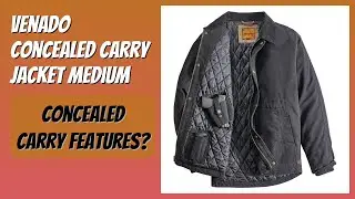 REVIEW (2026): Venado Concealed Carry Jacket Medium. Features