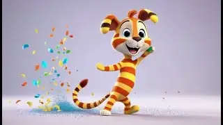 Zippy Zebra Wiggles Around | Animal Movement Song for Kids | Fun Zebra Rhyme for Toddlers