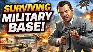 Breaking Into the GTA V Military Base Was a Bad Idea #gtav #gaming