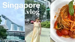 singapore vlog | city life, cute cafes, quick trip 🇸🇬🤍✈️
