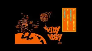 New recovered Amstrad MIA Game by Damian Scattergood: Vidy Vody