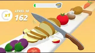 Perfect Slice Game Live | Satisfying Cutting Gameplay