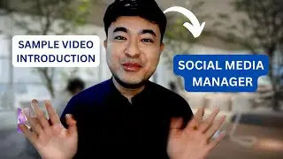Social Media Manager(SMM) Sample Video Introduction