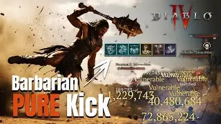 PURE KICK SPARTA Barbarian Build Diablo 4
