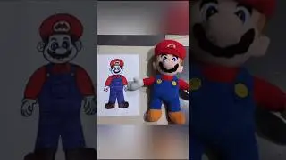 Mario from super Mario Bros sketch & color step by step tutorial#mario #supermariobros