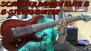 Unboxing my new TOY!!! Schecter Damien Elite 8 8-String Guitar